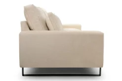 Sofa z loftowymi nogami LARA APHRODITE22 jasny szary
