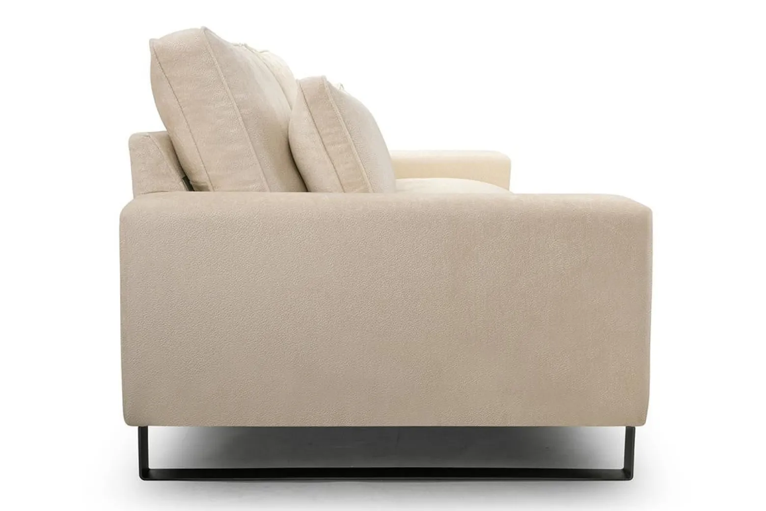Sofa z loftowymi nogami LARA APHRODITE22 jasny szary