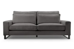 Sofa z loftowymi nogami LARA APHRODITE22 jasny szary