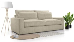 Sofa z wygodnym siedziskiem CHANEL / LINCOLN03 beżowy