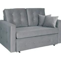 SOFIA szara sofa dwuosobowa rozkładana