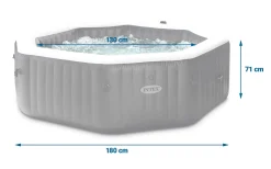 SPA dmuchane basen 4os. z hydromasażem Intex 28458