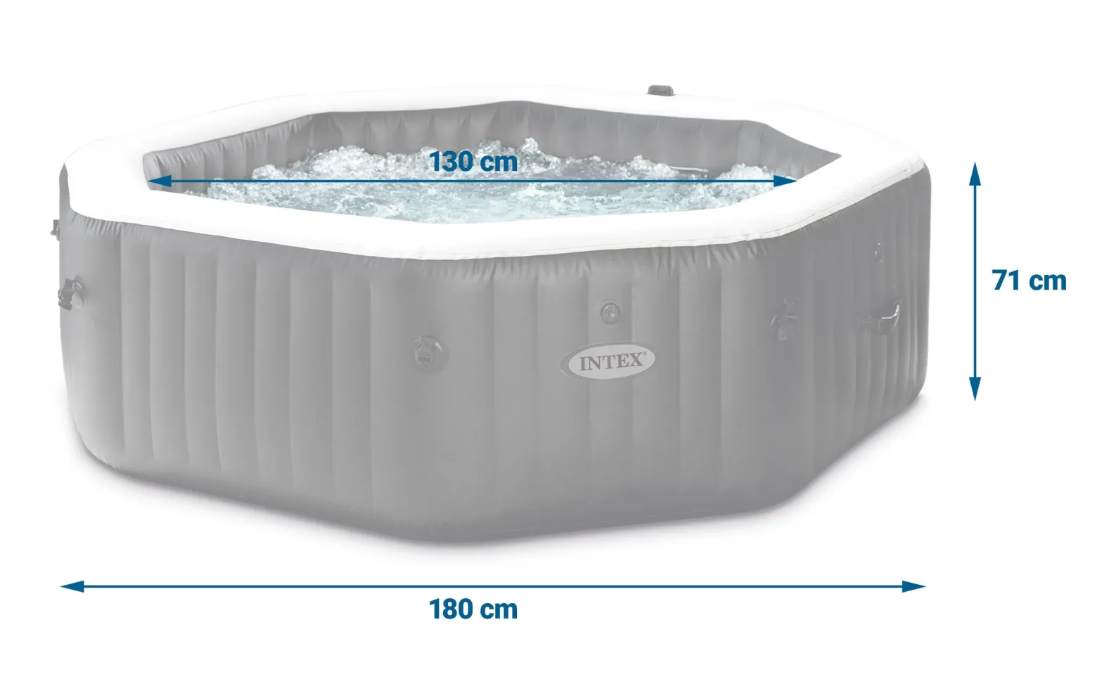 SPA dmuchane basen 4os. z hydromasażem Intex 28458