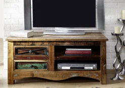 SPIRIT Szafka RTV #20 Drewno z odzysku Lakier 110x50x50 cm