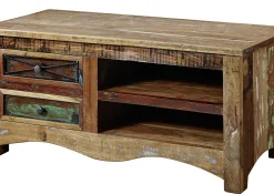 SPIRIT Szafka RTV #20 Drewno z odzysku Lakier 110x50x50 cm