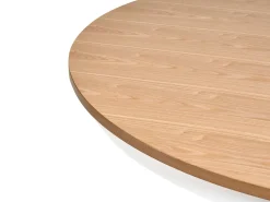 Stół do jadalni AKRON Jesion jasny 100 cm Drewno