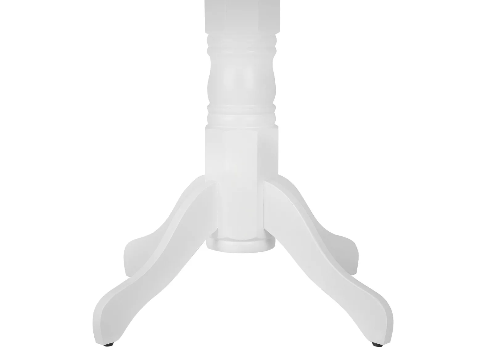 Stół do jadalni biały okrągły 100 cm