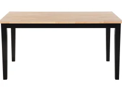 Stół do jadalni drewniany 150x90 czarny
