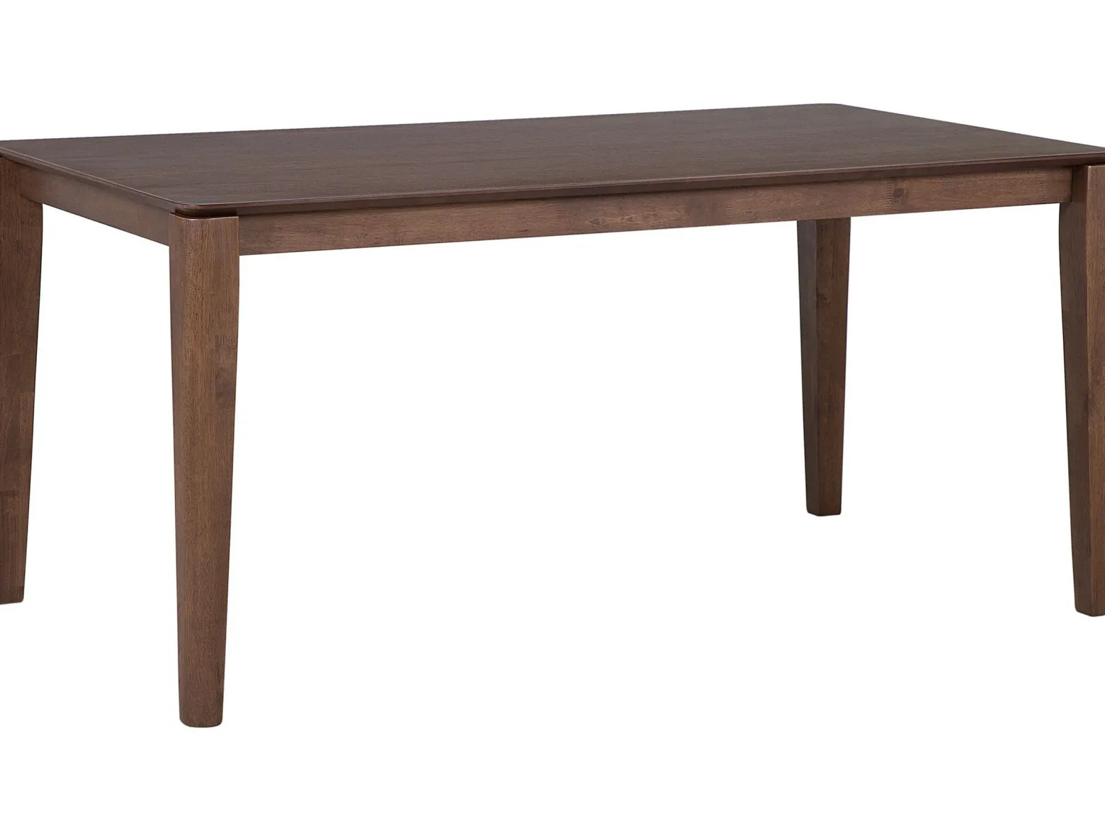 Stół do jadalni 160 x 90 cm ciemny brąz LOTTIE