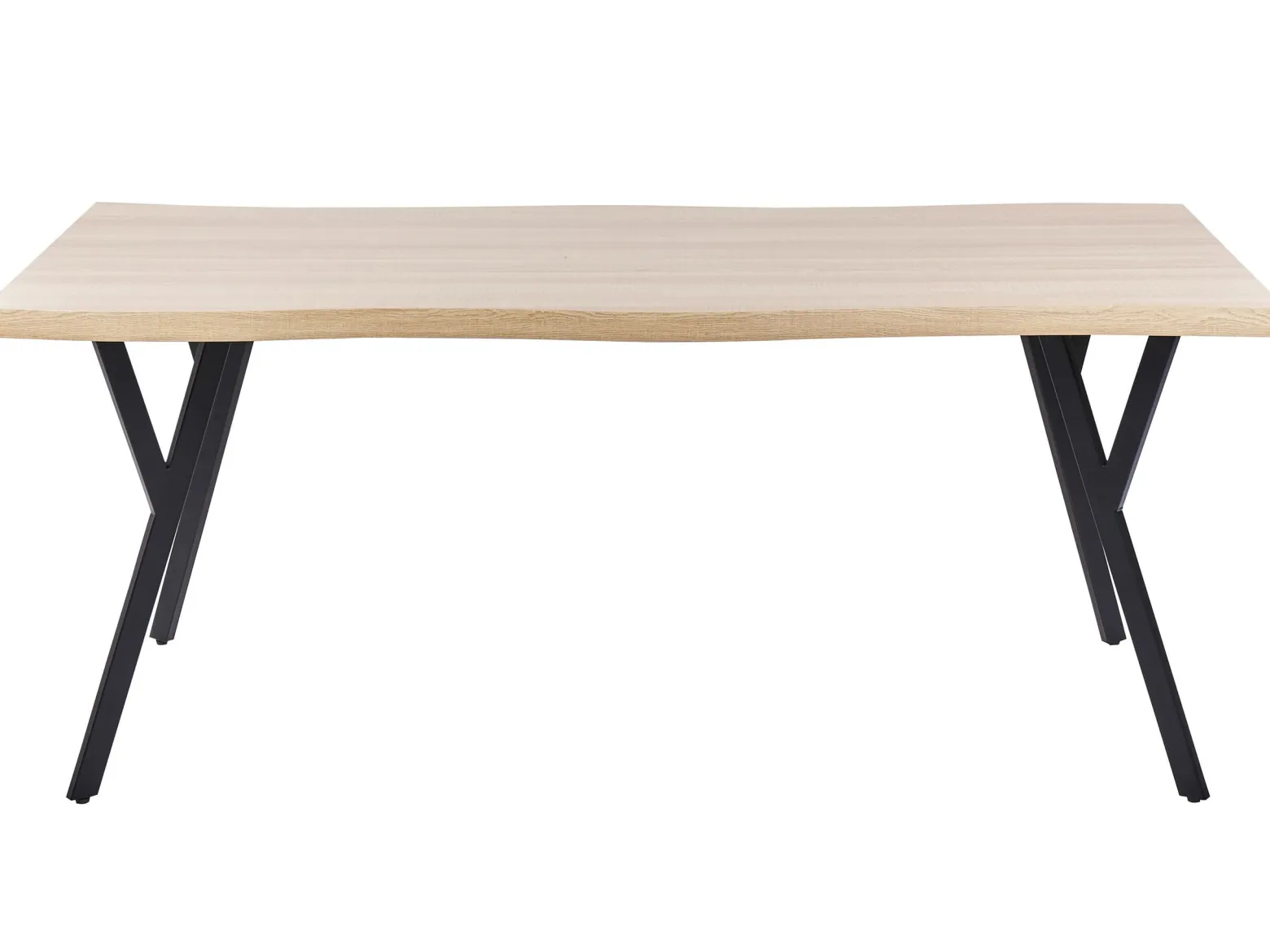 Stół do kuchni jadalni 180 x 90 cm MDF jasne drewno