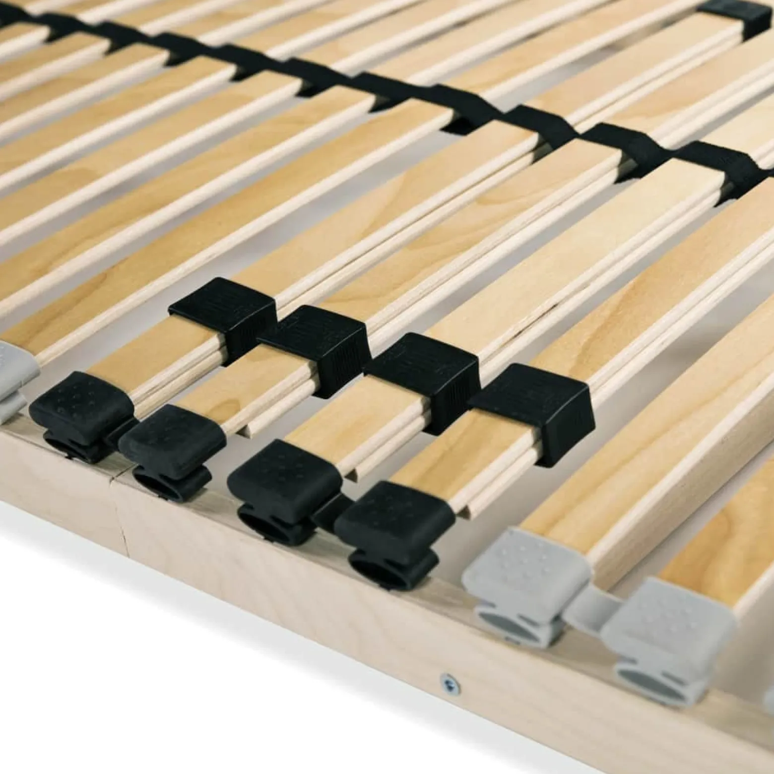 Stelaż do łóżka z 28 listwami, 7 stref, 90 x 200 cm