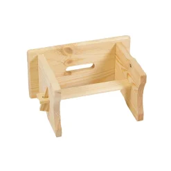 Stołek sosnowy z grawerem 30x16x20cm