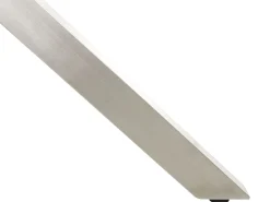 Stół ogrodowy okrągły 120 cm stal nierdzewna srebrny