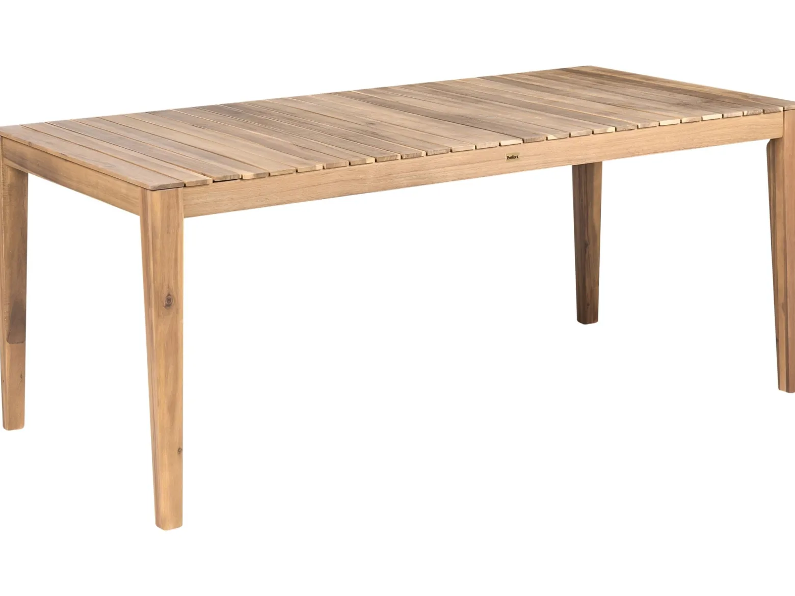 Stół ogrodowy 180 x 90 cm certyfikowane drewno akacjowe jasnobrązowy
