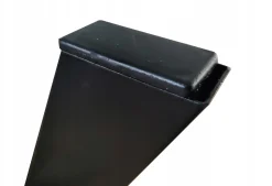 Stół okrągły czarny METAL X SONOMA Ø90/190 wkładki