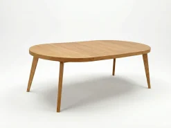 Stół Okrągły Fornirowany 120/220cm
