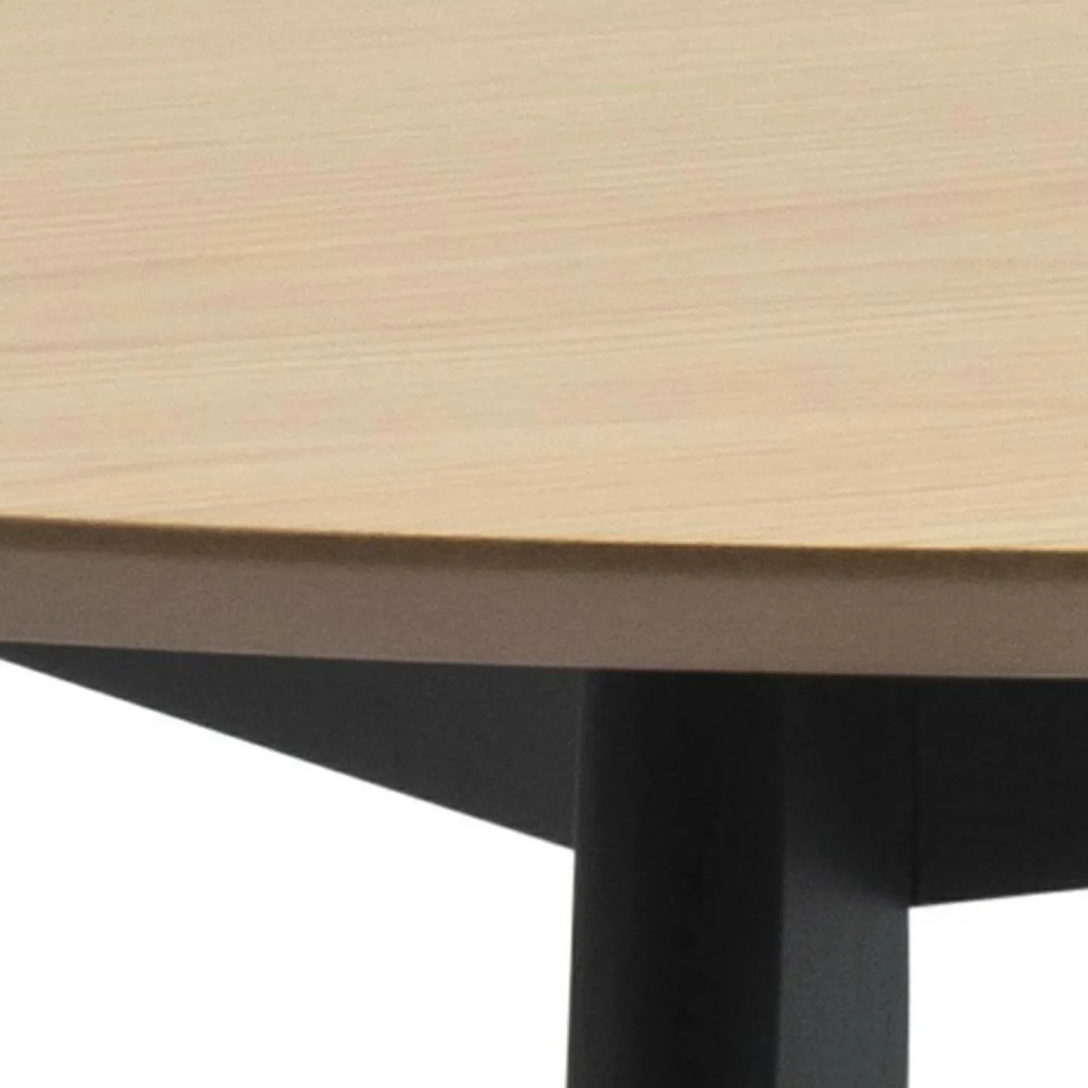 Stół okrągły Roxby 105 cm dąb naturalny