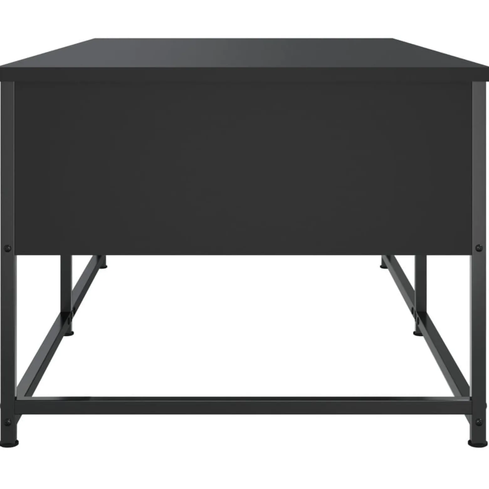 Stolik Kawowy Ława Stół Czarny 100x51x40 Do Salonu Do Pokoju
