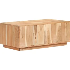 Stolik Kawowy Ława Stół Drewniany 90x50x35 Szuflady Do Salonu Do Pokoju