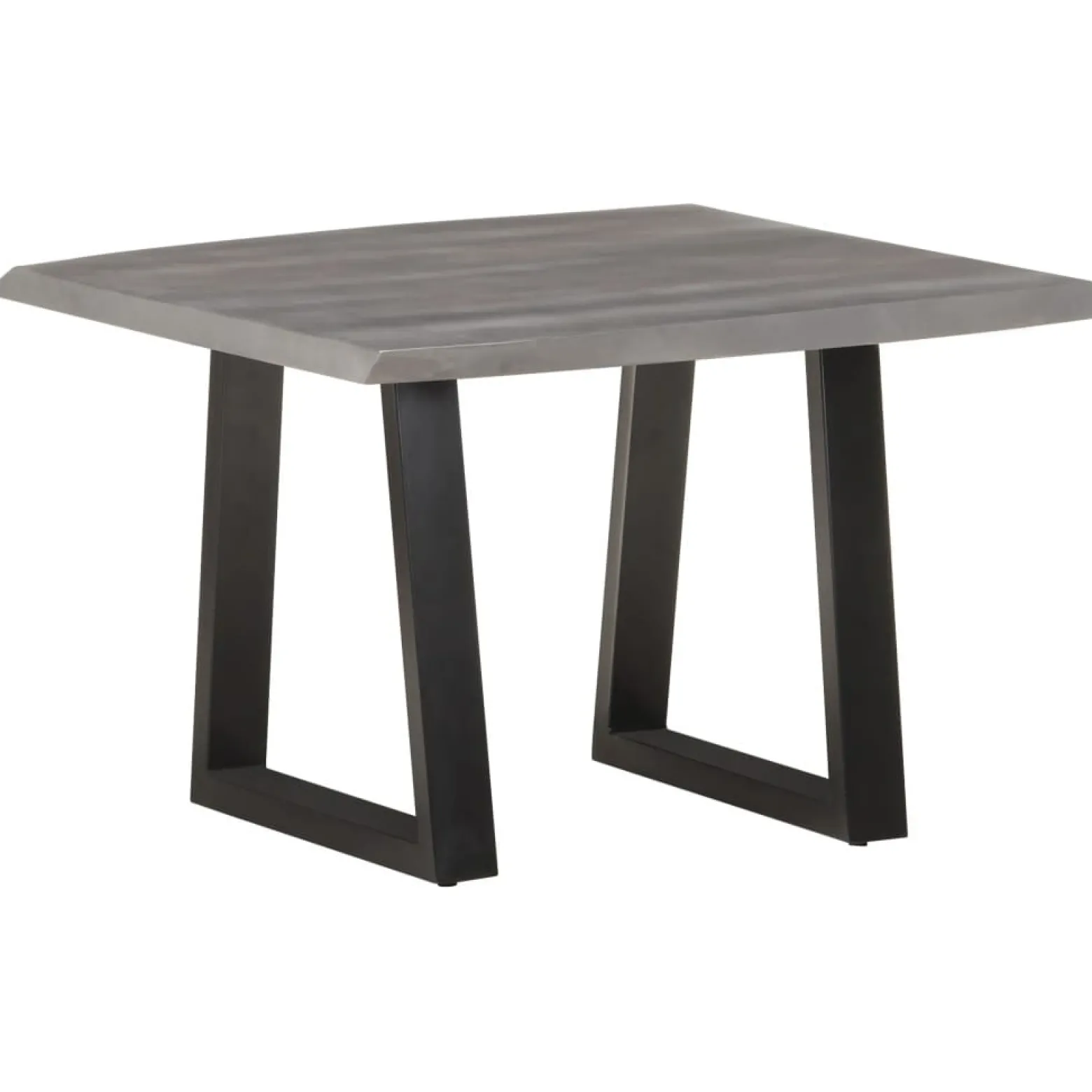 Stolik Kawowy Ława Stół Szary Drewniany 60x60x40 Do Salonu Do Pokoju