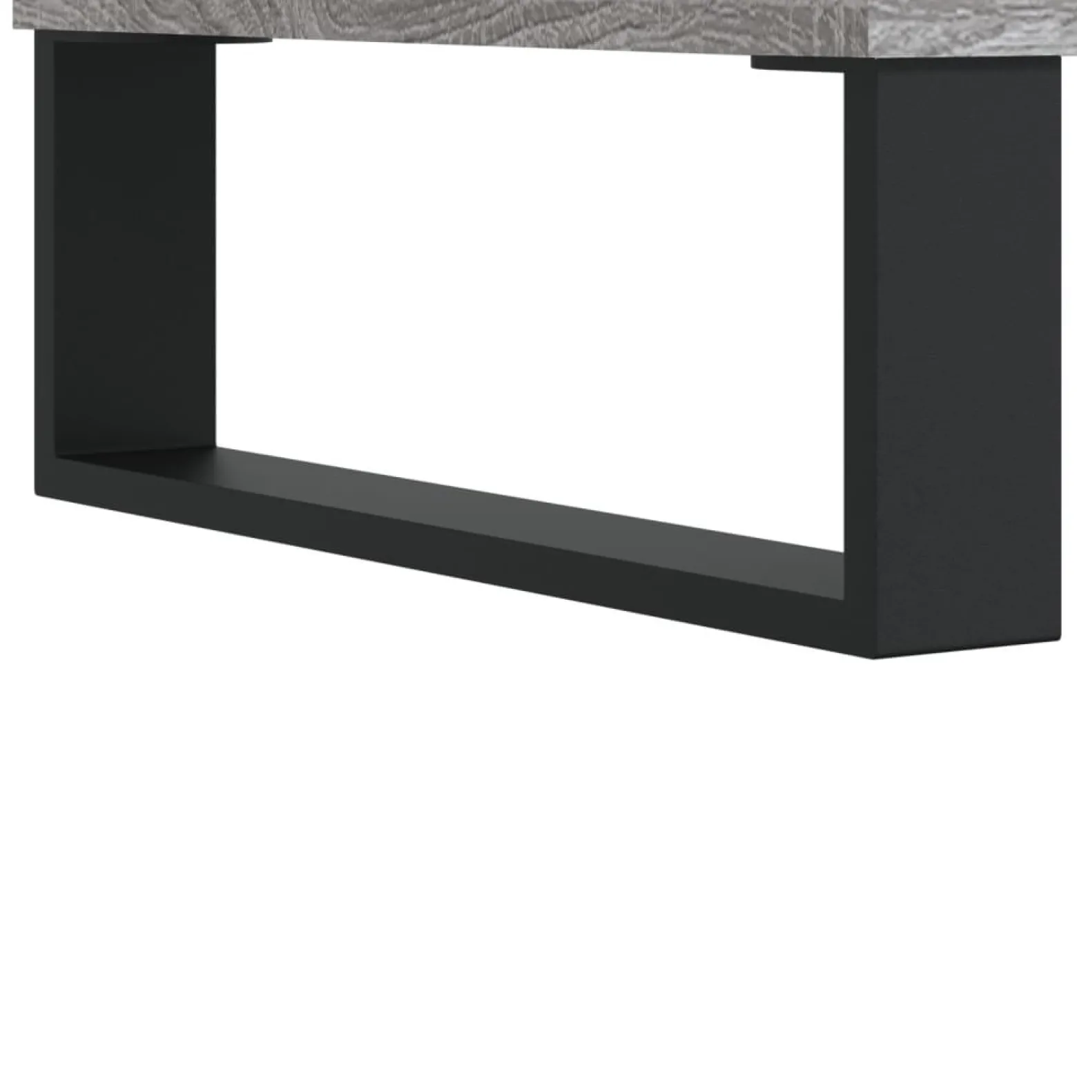 Stolik Kawowy Ława Stół Szary 80x80x36.5 Do Salonu Do Pokoju