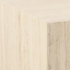 STOLIK KAWOWY Dice 90x90cm imitujący trawertyn Z MDF