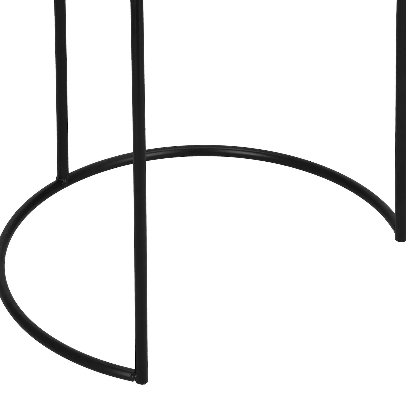 Stolik kawowy metalowy nowoczesny okrągły metalowy loft