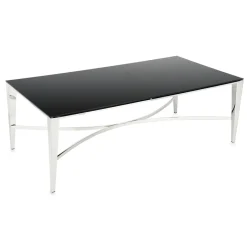 Stolik kawowy Rays Silver Black