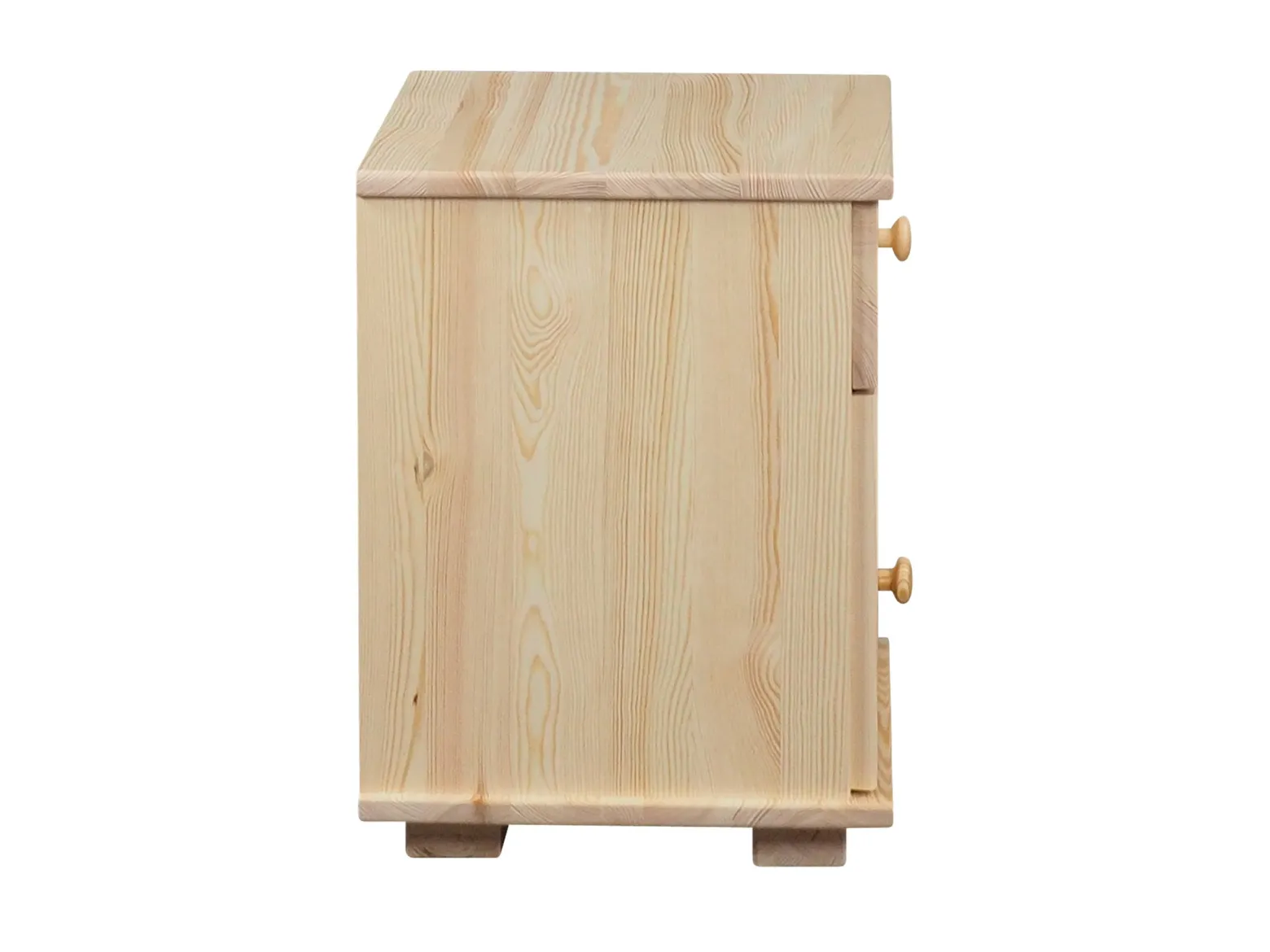 Stolik nocny MODERN II, kolor sosnowy, drzwi prawostronne