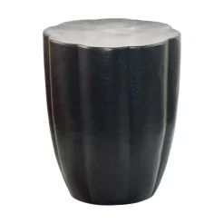 Stolik boczny aluminiowy, dekoracyjny, metalowy, pomocniczy, sofowy, mały