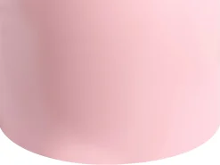 Stolik boczny okrągły pomocniczy pastelowy róż