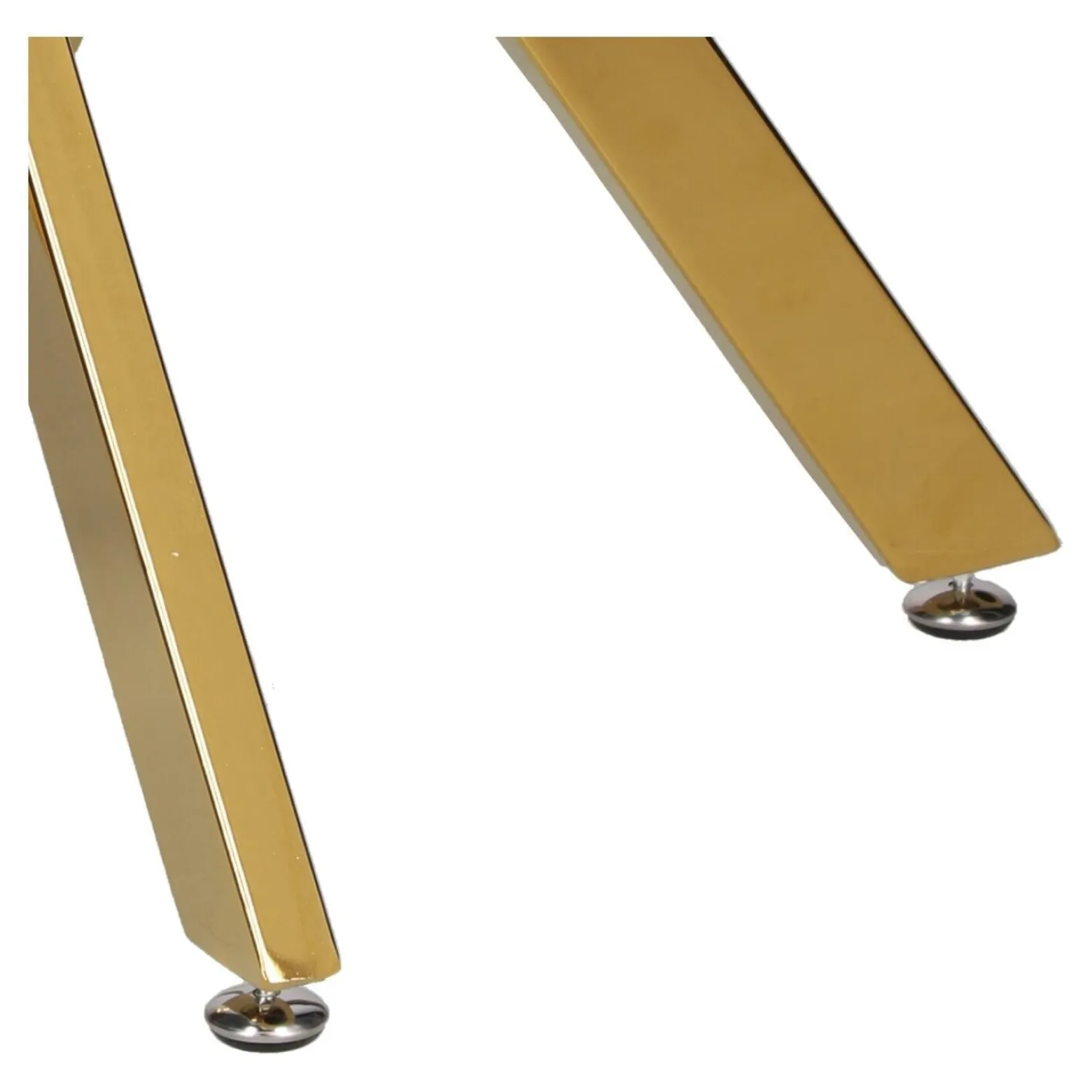 STOLIK KAWOWY Amber okrągły 60 cm SZKLANY złote nogi