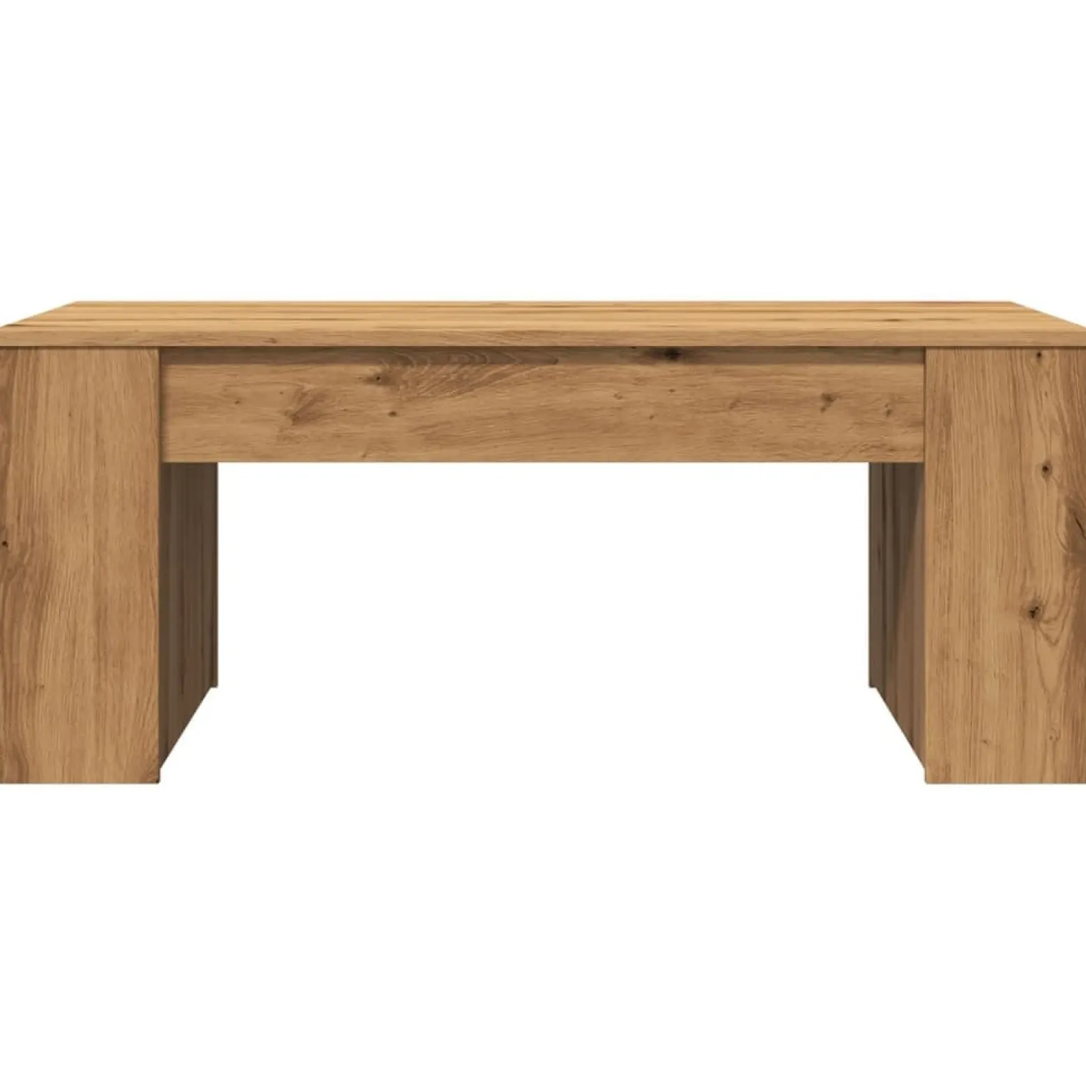 Stolik Kawowy Ława Stół Brązowy 102x55x42 Do Salonu Do Pokoju