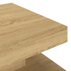 Stolik Kawowy Ława Stół Brązowy 60x60x35 Do Salonu Do Pokoju