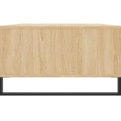 Stolik Kawowy Ława Stół Brązowy 104x60x35 Przegrody Do Salonu Do Pokoju