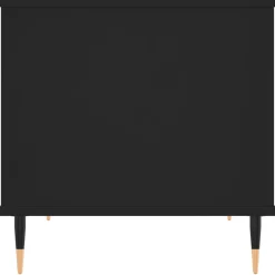 Stolik Kawowy Ława Stół Czarny 60x44.5x45 Podnoszony Blat Do Salonu