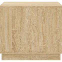 Stolik Kawowy Ława Stół Dąb Sonoma 51x50x44 Drzwiczki Do Salonu Do Pokoju