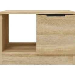 Stolik Kawowy Ława Stół Dąb Sonoma 50x50x36 Do Salonu Do Pokoju