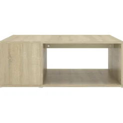 Stolik Kawowy Ława Stół Dąb Sonoma 90x67x33 Półka Do Salonu Do Pokoju