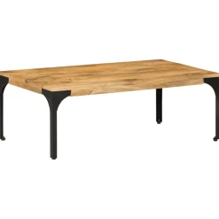 Stolik Kawowy Ława Stół Drewniany 100x55x35 Do Salonu Do Pokoju