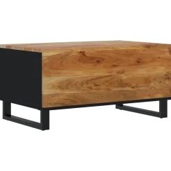 Stolik Kawowy Ława Stół Drewniany 80x50x40 Drzwiczki Do Salonu Do Pokoju