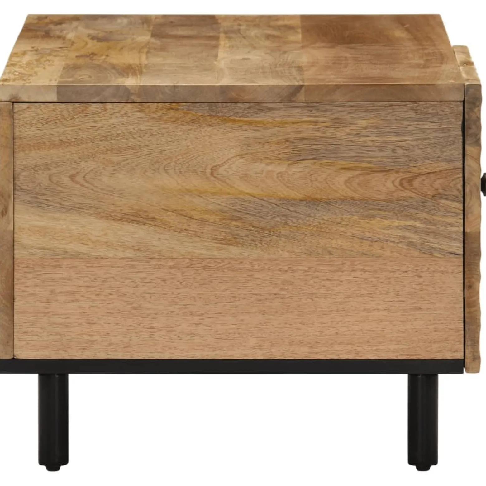 Stolik Kawowy Ława Stół Drewniany 80x50x40 Drzwiczki Do Salonu Do Pokoju