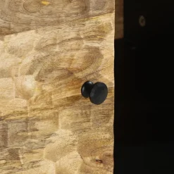 Stolik Kawowy Ława Stół Drewniany 80x50x40 Drzwiczki Do Salonu Do Pokoju