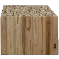 Stolik Kawowy Ława Stół Drewniany 50x50x35 Do Salonu Do Pokoju