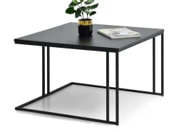 Stolik-Kawowy Dark-Xl Czarny, Podstawa Czarny