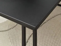 Stolik-Kawowy Dark-Xl Czarny, Podstawa Czarny