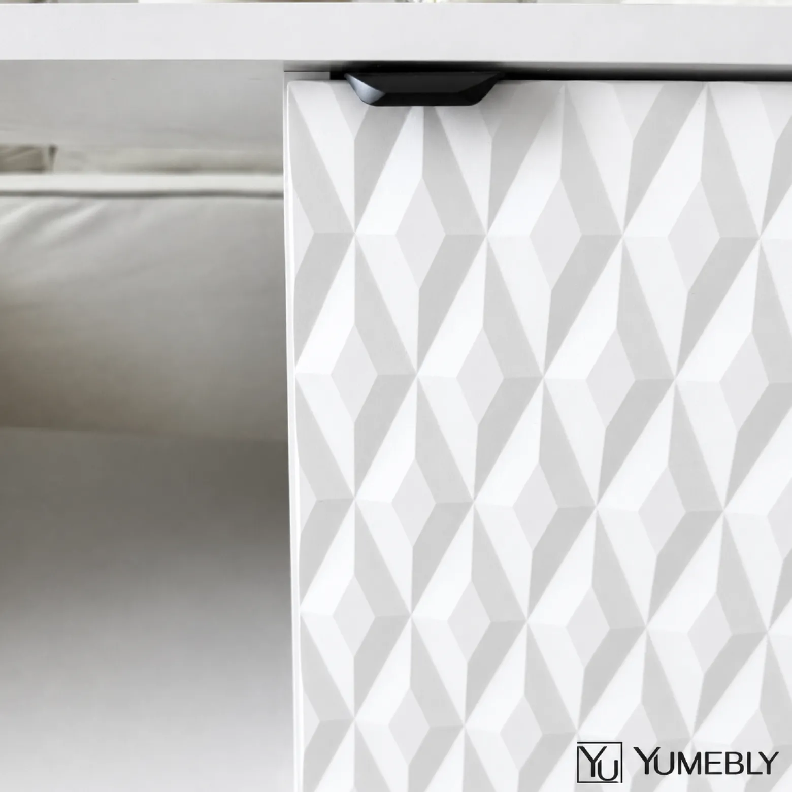 Stolik kawowy MODERN – Biały | 100x47x60 cm