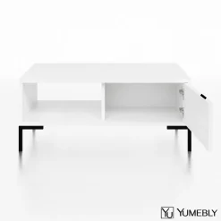 Stolik kawowy MODERN – Biały | 100x47x60 cm