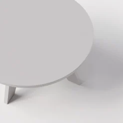 Stolik kawowy okrągły BELL Ø68 cm Szary