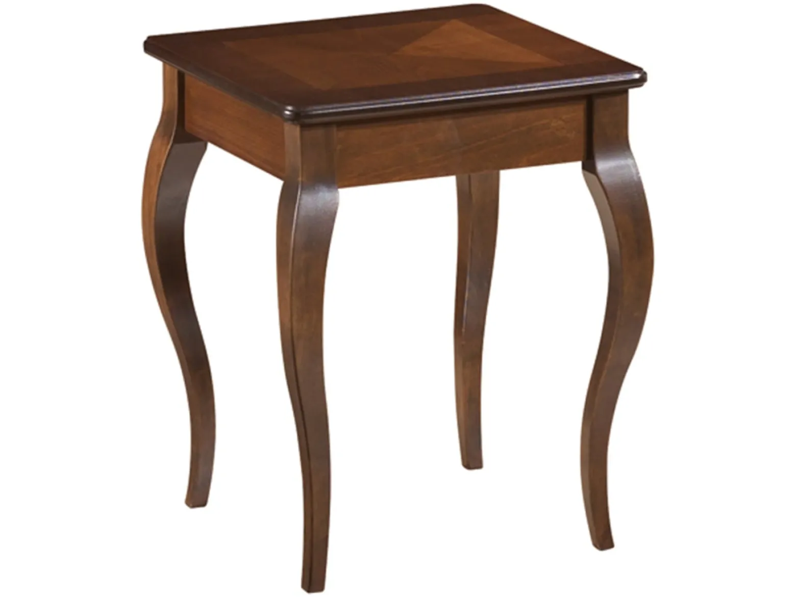 Stolik kwadratowy Padova C 45 cm ciemny orzech
